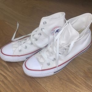 White high top Converse